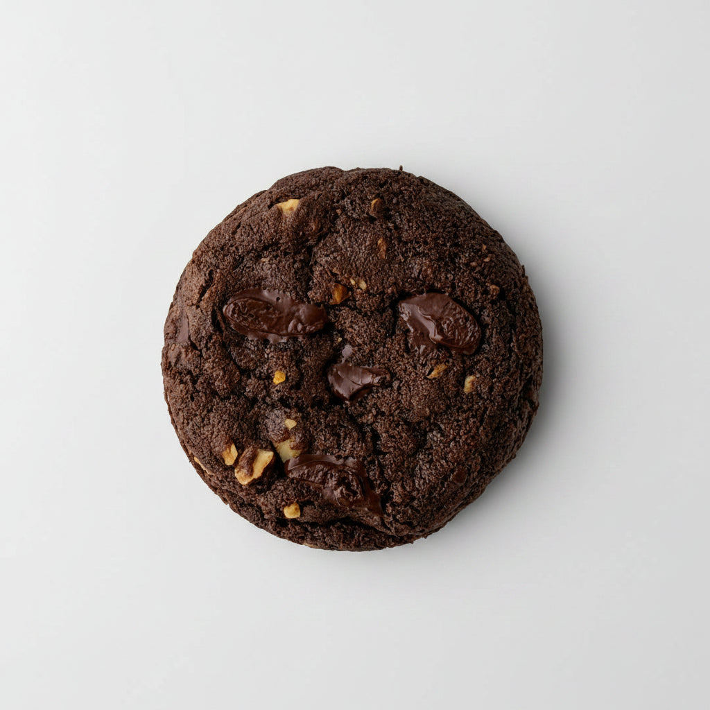 Double Chocolate Mac-Almond Cookies
