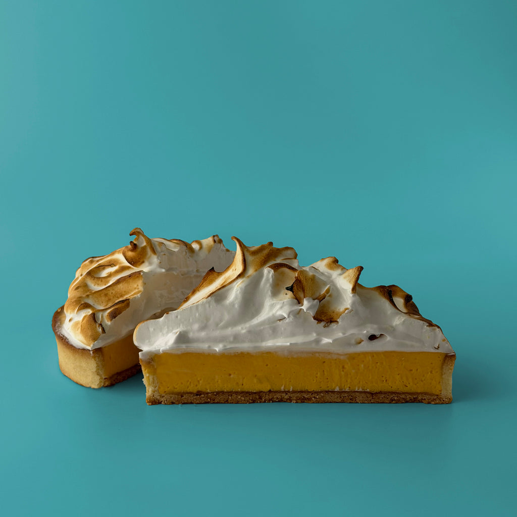 Sea Buckthorn Mandarin Meringue Tart